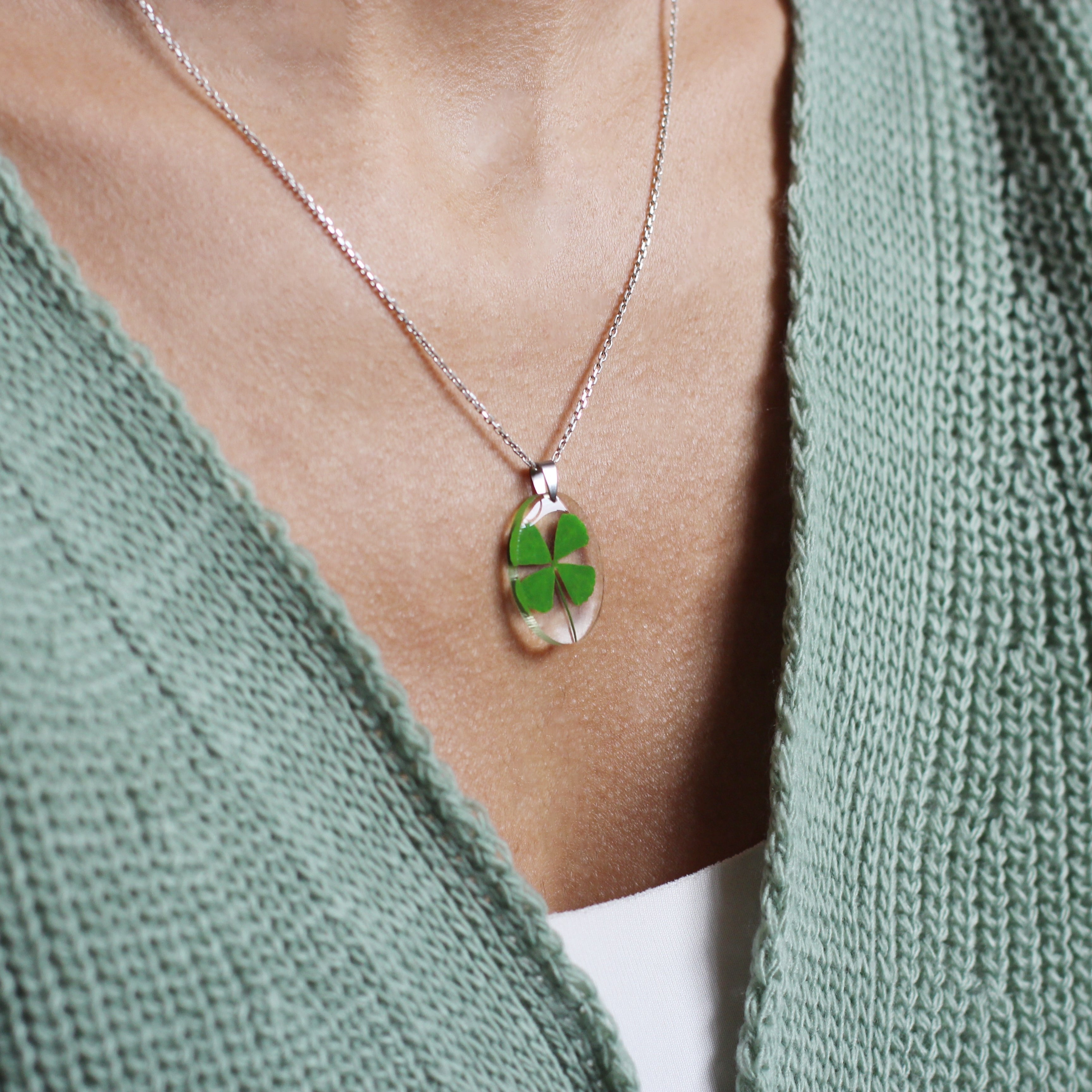 Four Leaf Clover Necklace