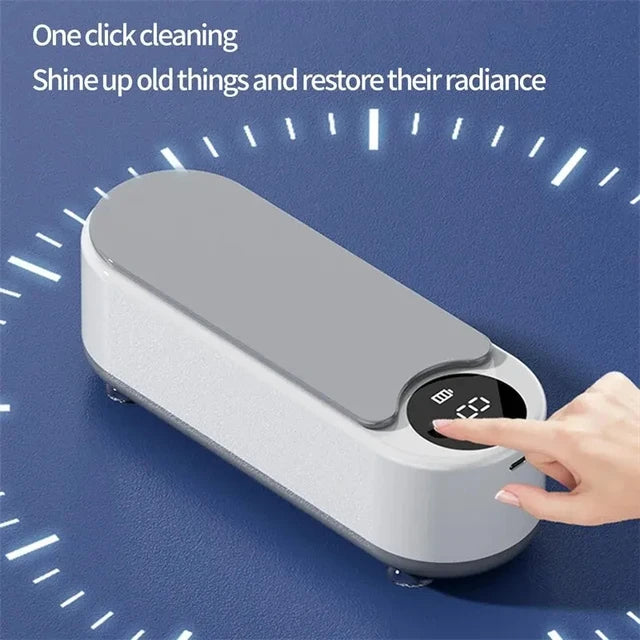 Ultrasonic jewelry cleaner machine - Digital Timer and portable